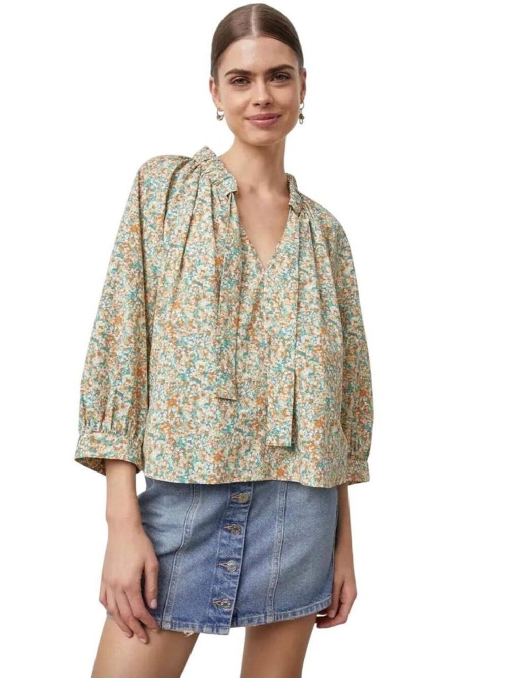 Rails Floral Blouse - Small